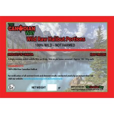 Wild Raw Halibut - 4 Portions