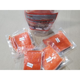 Wild Raw Sockeye Salmon MIDDLES ONLY - 4 Portions